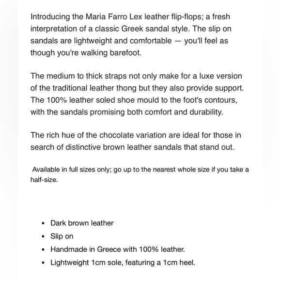 Maria Farra LEX flip flop - Picture 7 of 7